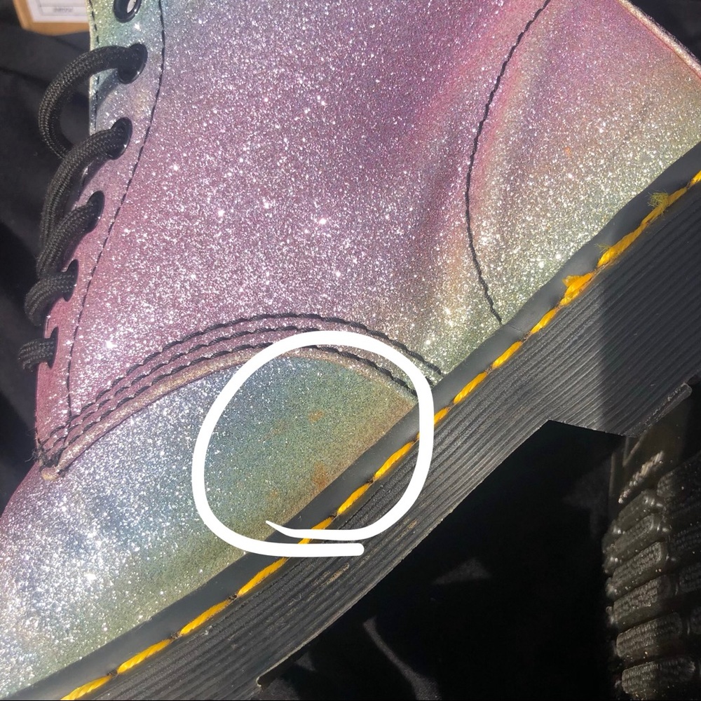 SOLD ✨Rainbow glitter docs! ✨SALE✨ - Picture 7 of 10